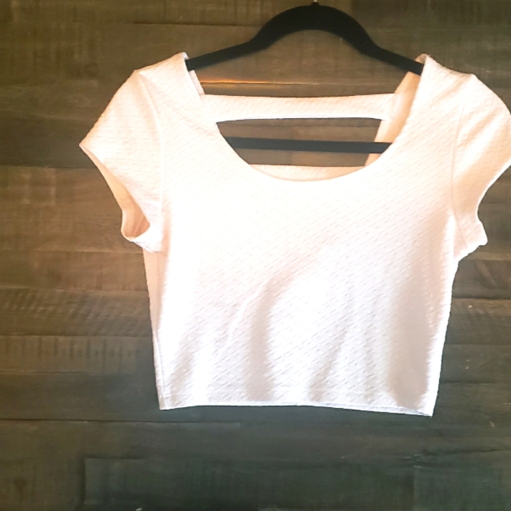 White Crop Top